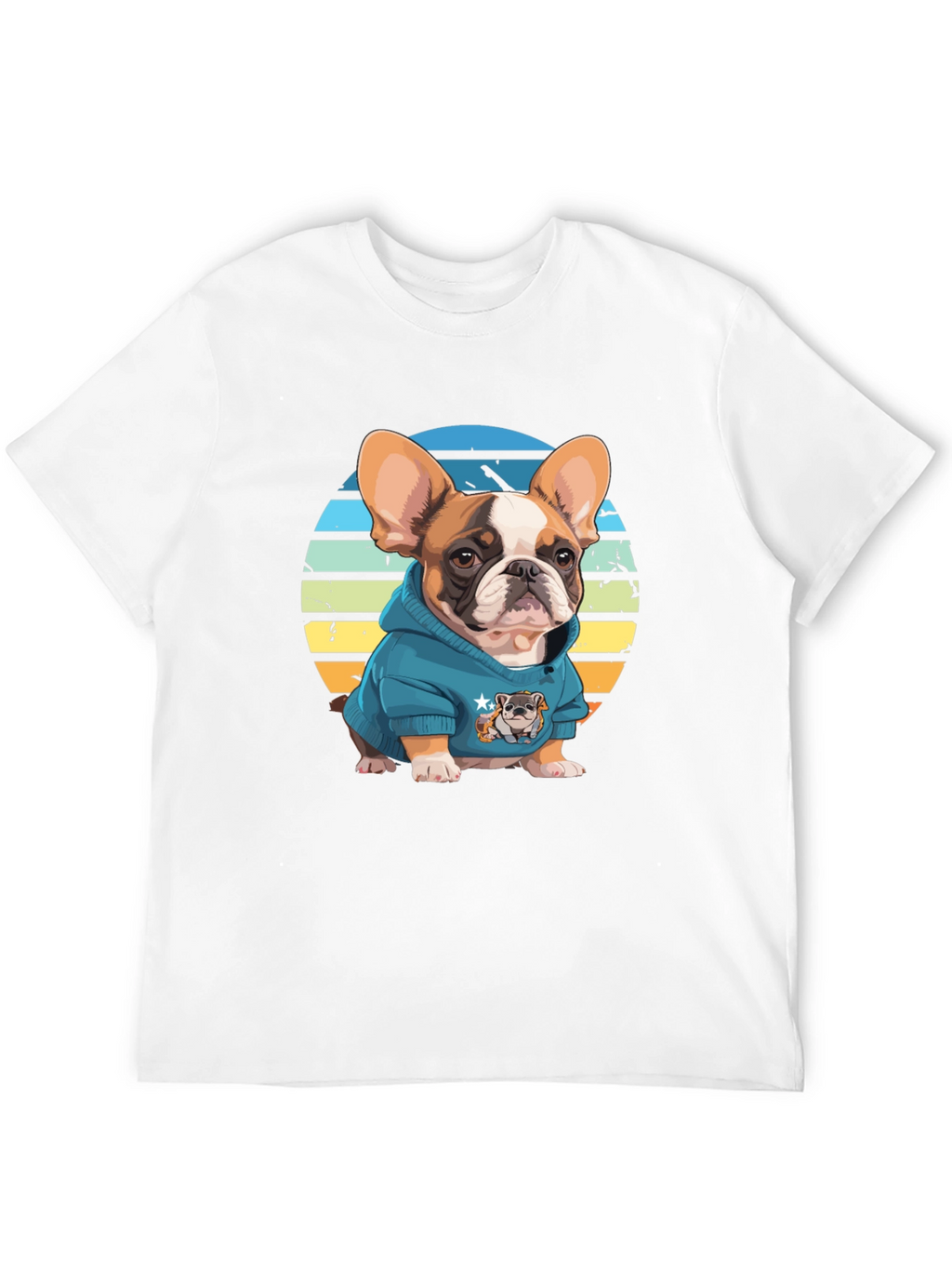 Cool Bulldog T-Shirt - Trendy Graphic Tee