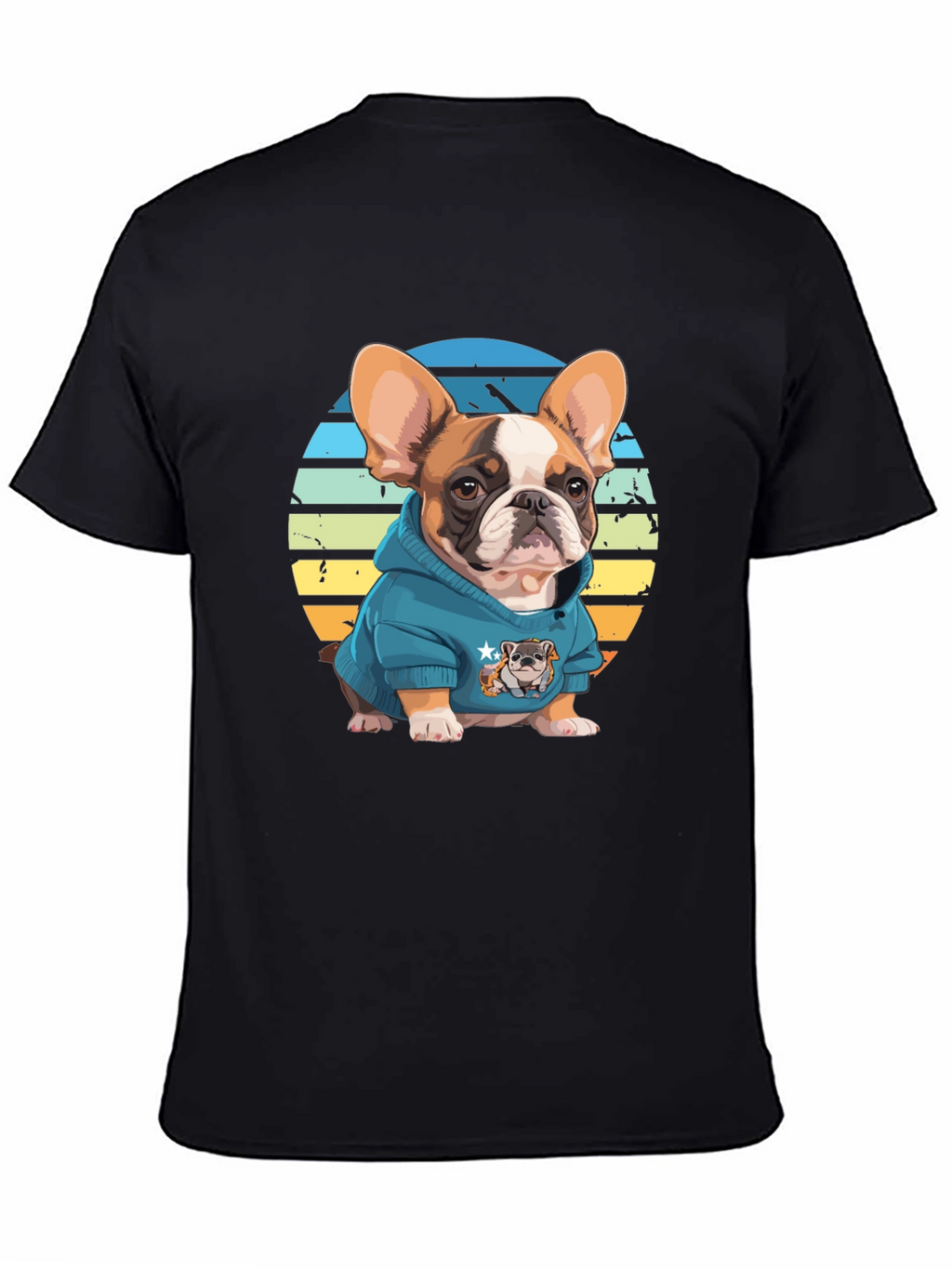 Cool Bulldog T-Shirt - Trendy Graphic Tee