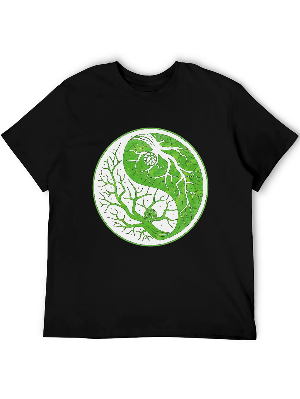 Yin Yang Tree T-Shirt - Balance & Nature