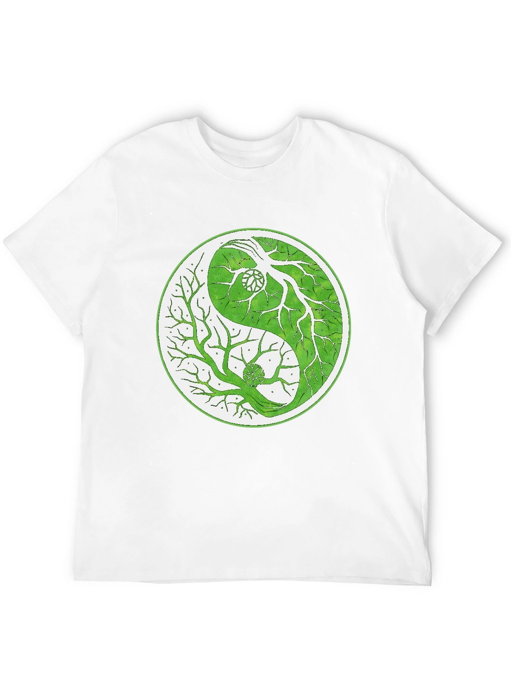 Yin Yang Tree T-Shirt - Balance & Nature