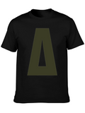 Delta Letter Graphic Tee - Casual Style