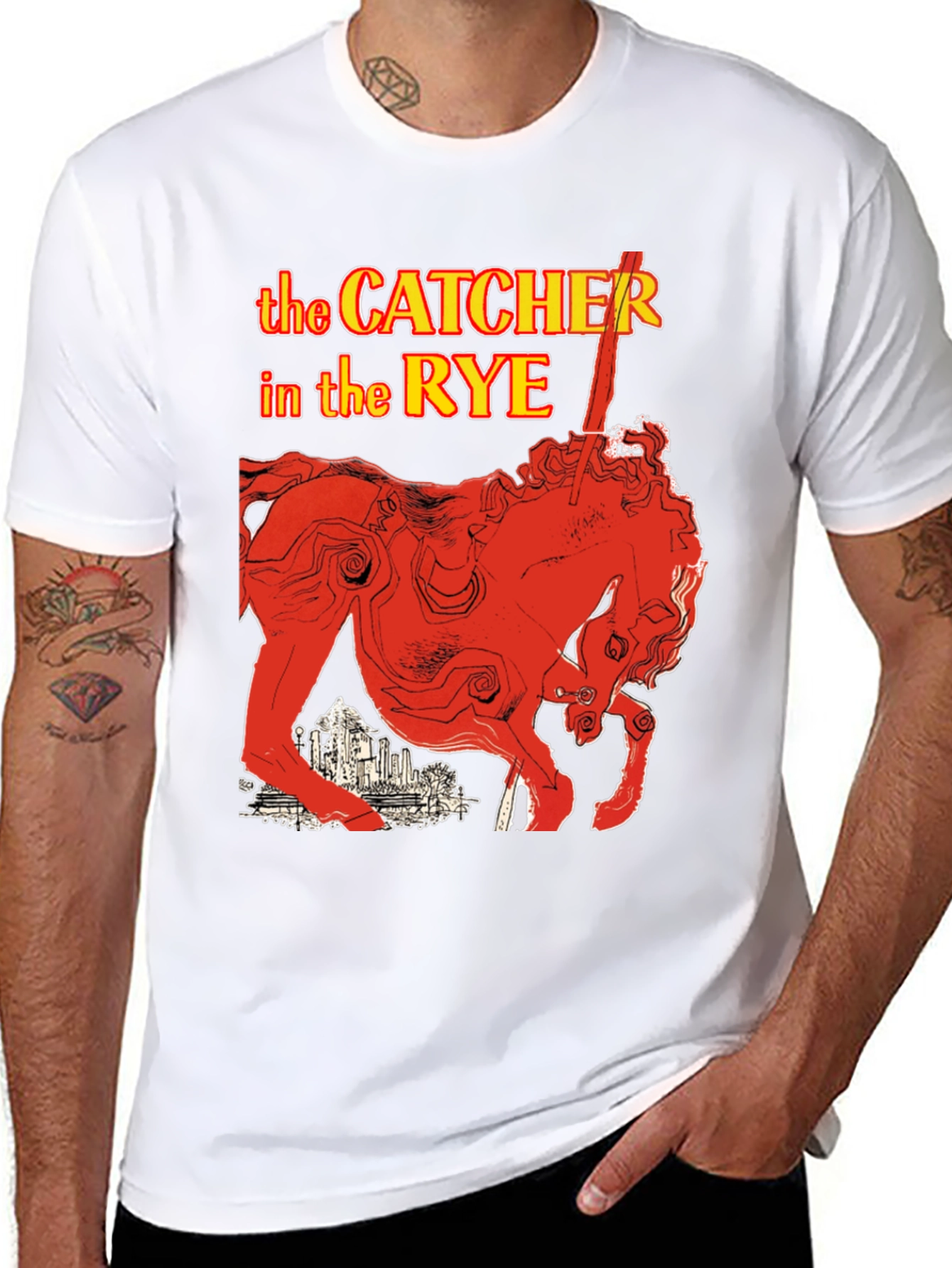 Catcher in the Rye Graphic Tee - Classic Literature