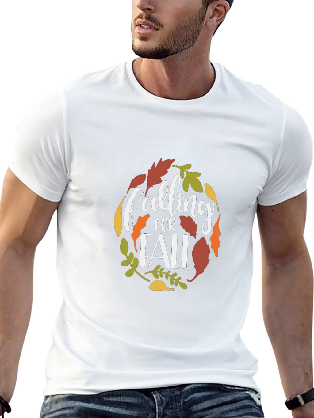 Falling for Fall T-Shirt - Autumn Graphic Tee