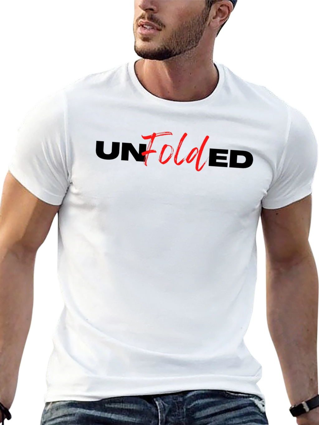 Unfolded Graphic Tee - Casual Comfort