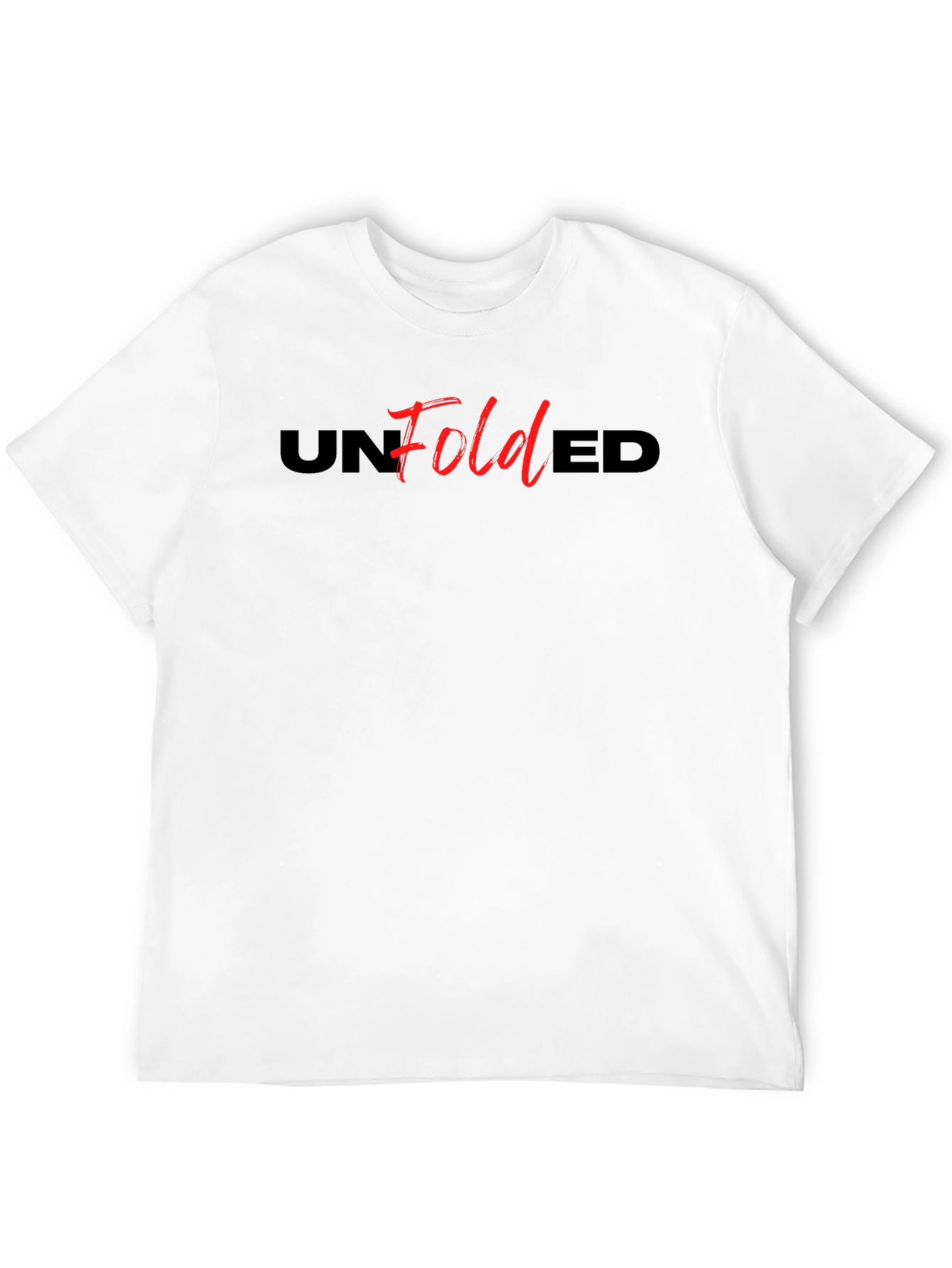 Unfolded Graphic Tee - Casual Comfort