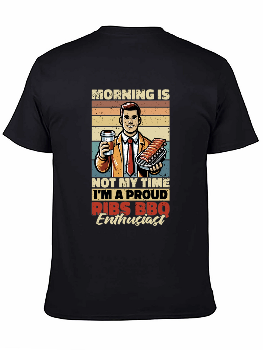 Proud Ribs BBQ Enthusiast T-Shirt