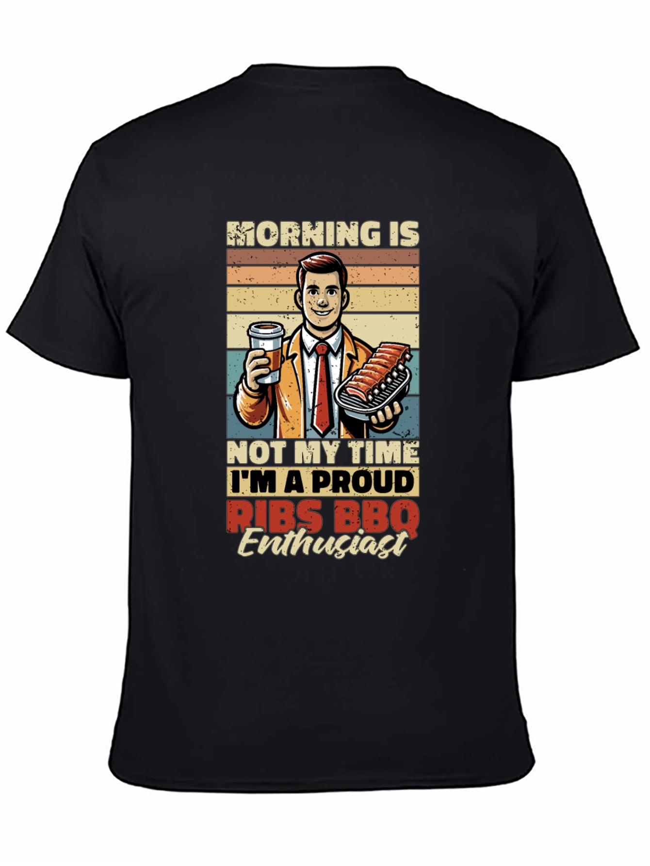 Proud Ribs BBQ Enthusiast T-Shirt