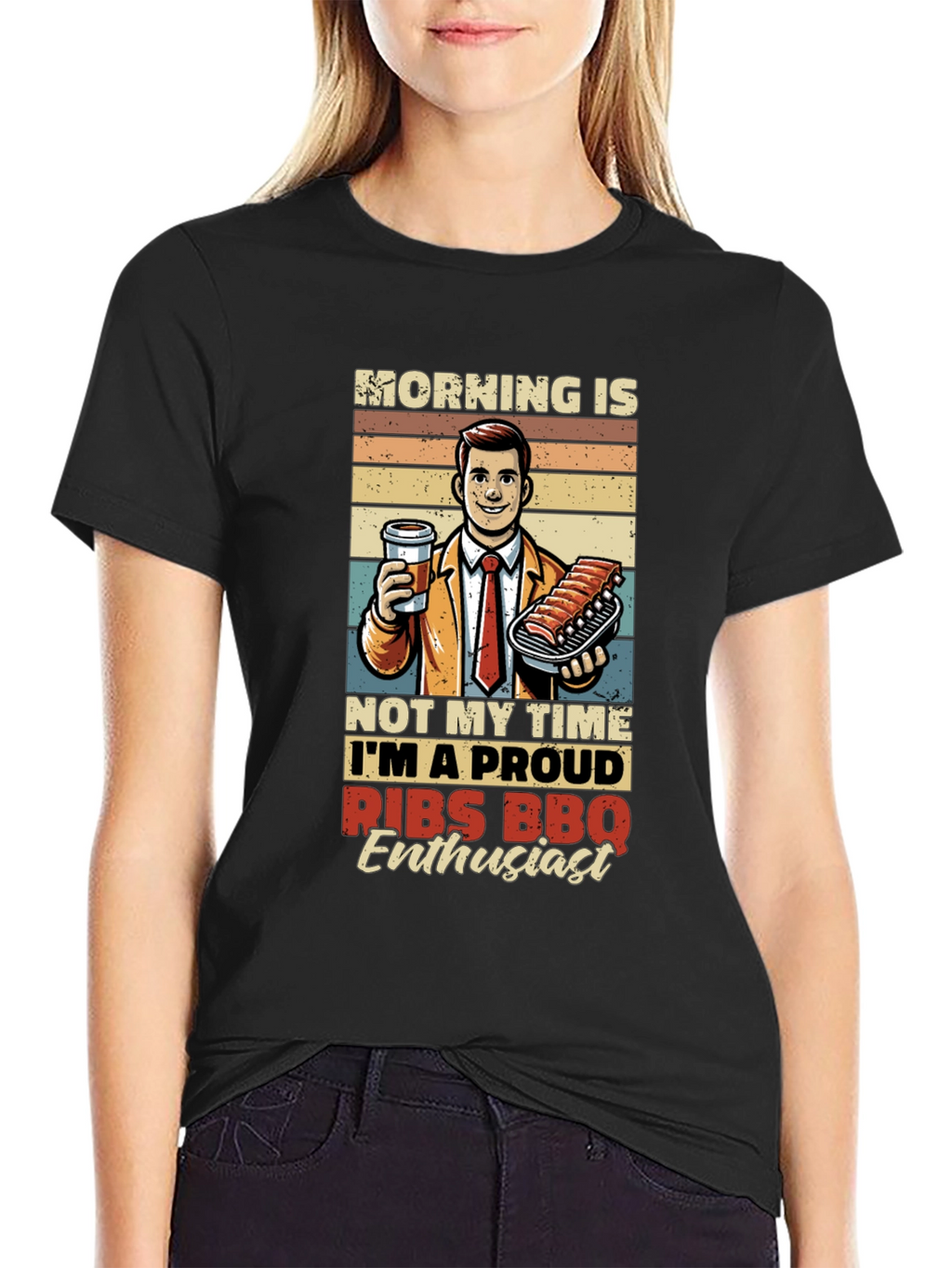Proud Ribs BBQ Enthusiast T-Shirt