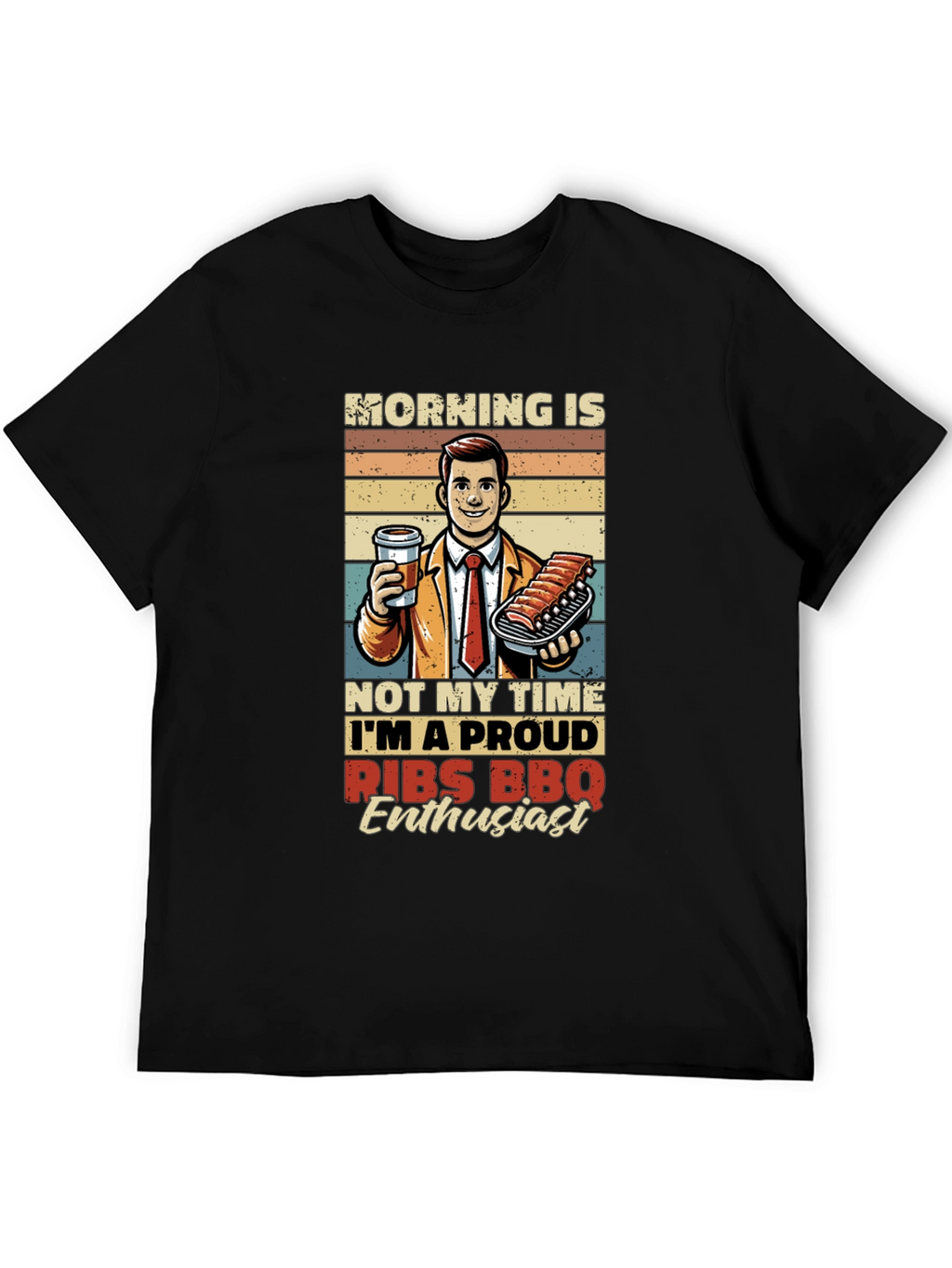Proud Ribs BBQ Enthusiast T-Shirt