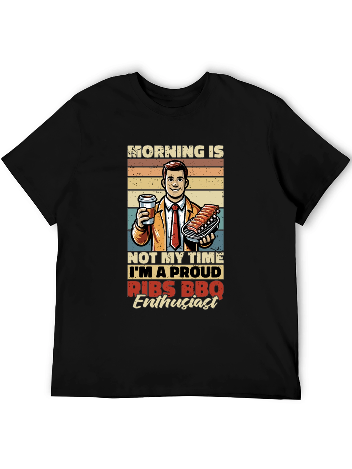 Proud Ribs BBQ Enthusiast T-Shirt