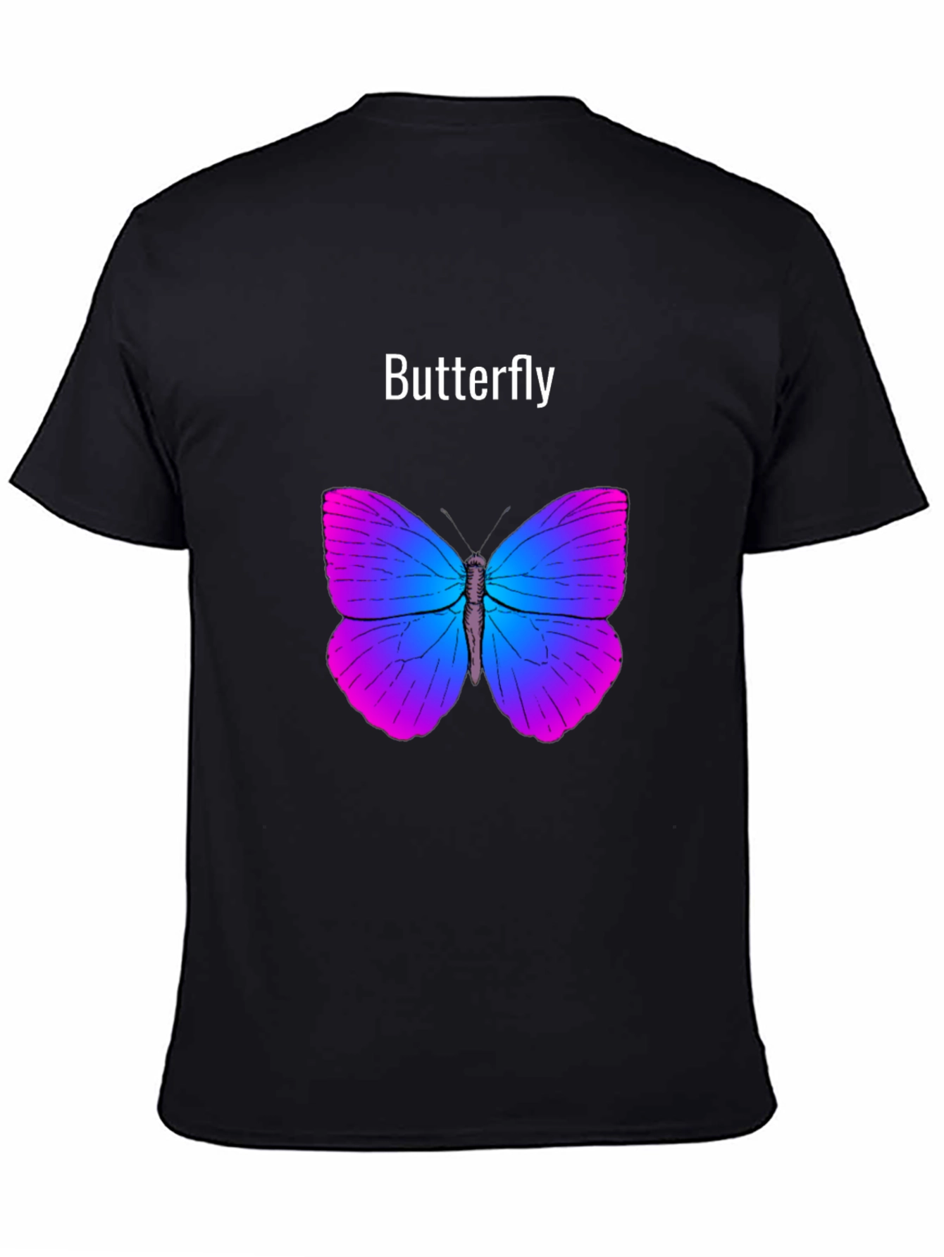 Butterfly Graphic T-Shirt - Stylish Unisex Tee