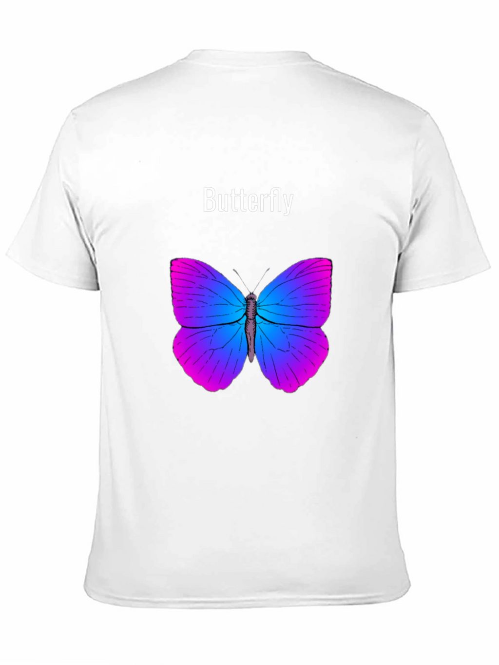 Butterfly Graphic T-Shirt - Stylish Unisex Tee