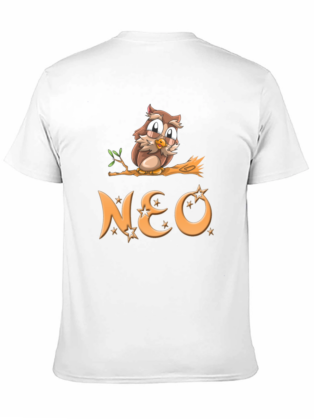 Owl on Branch NEO Graphic T-Shirt