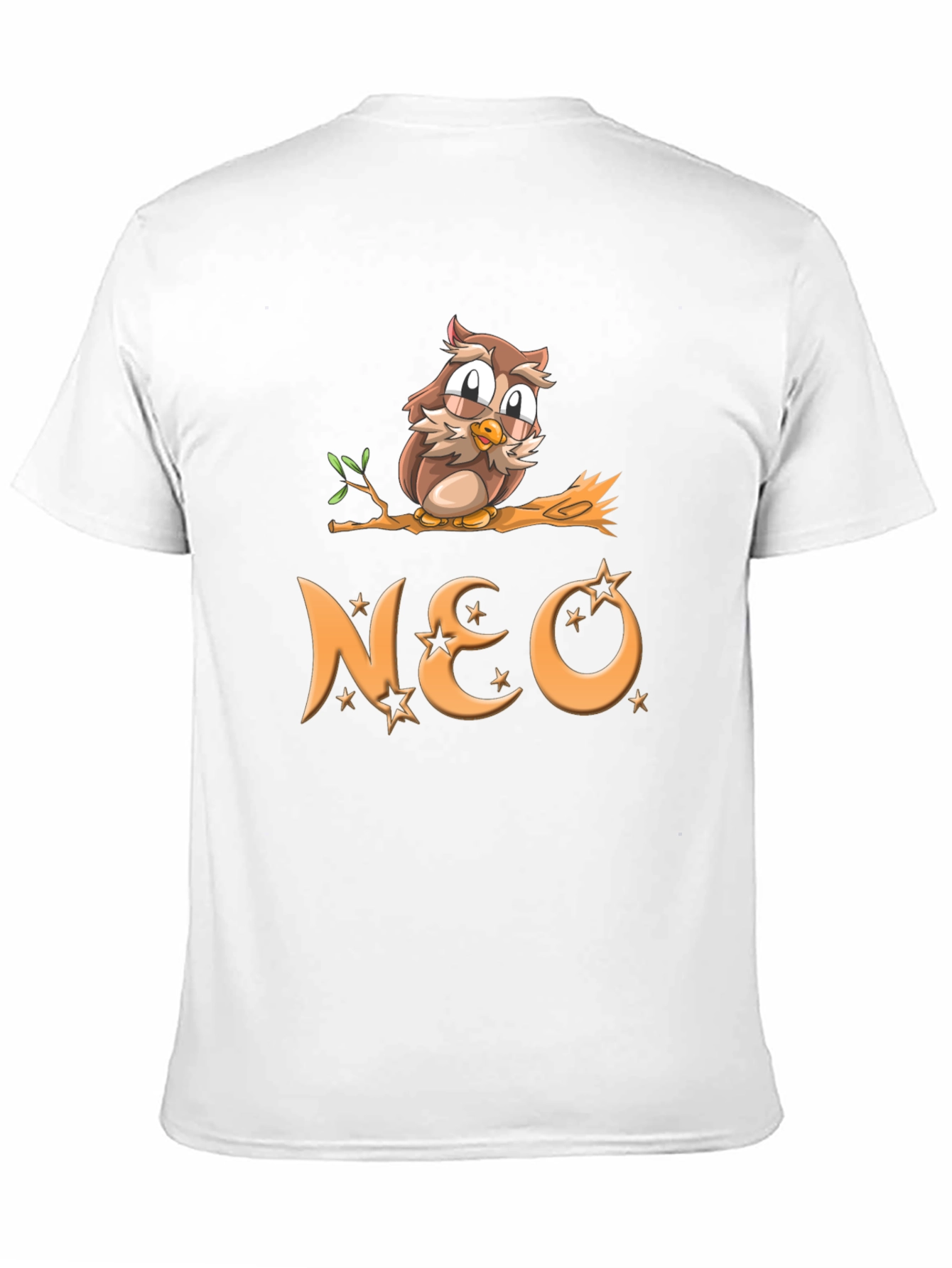 Owl on Branch NEO Graphic T-Shirt