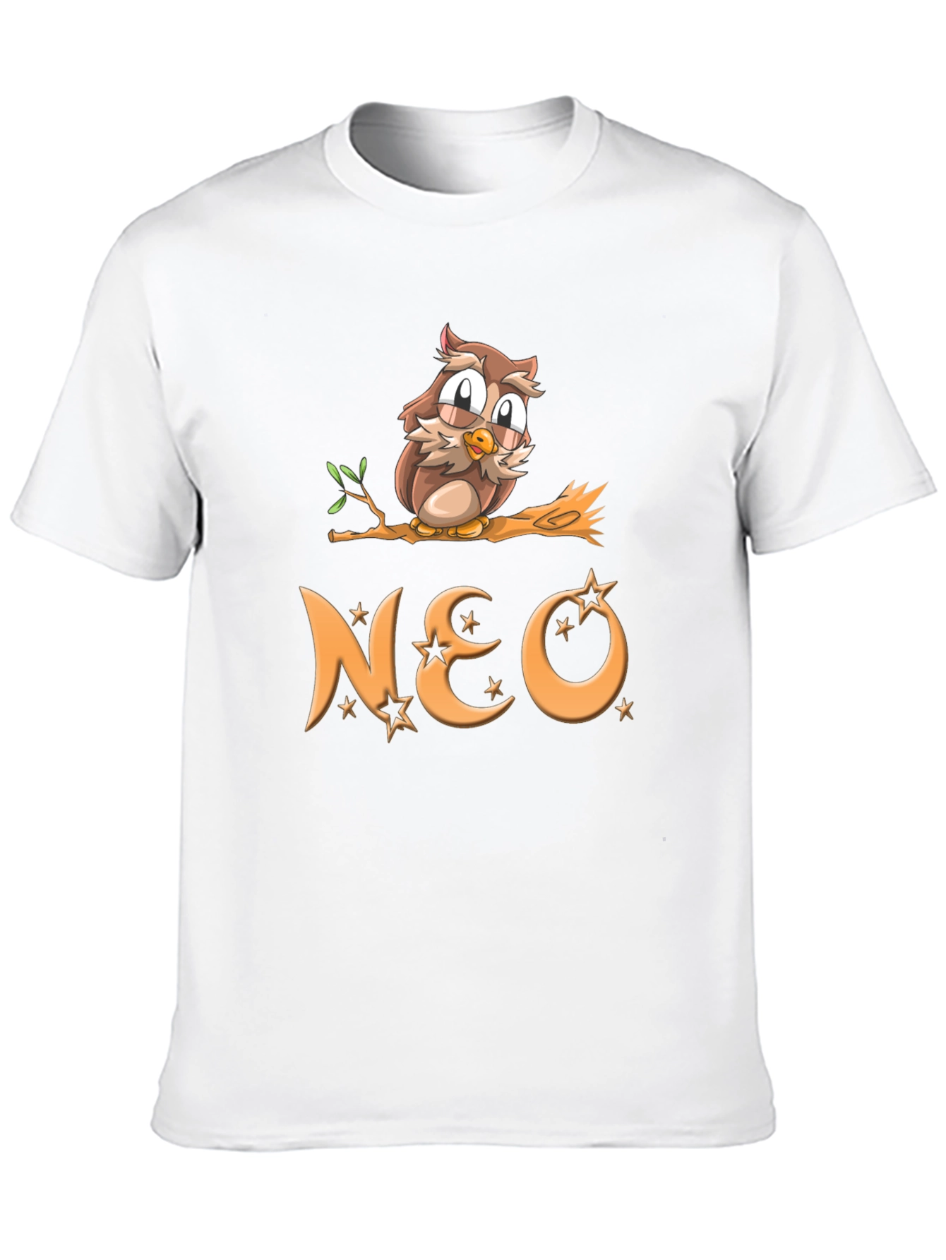 Owl on Branch NEO Graphic T-Shirt