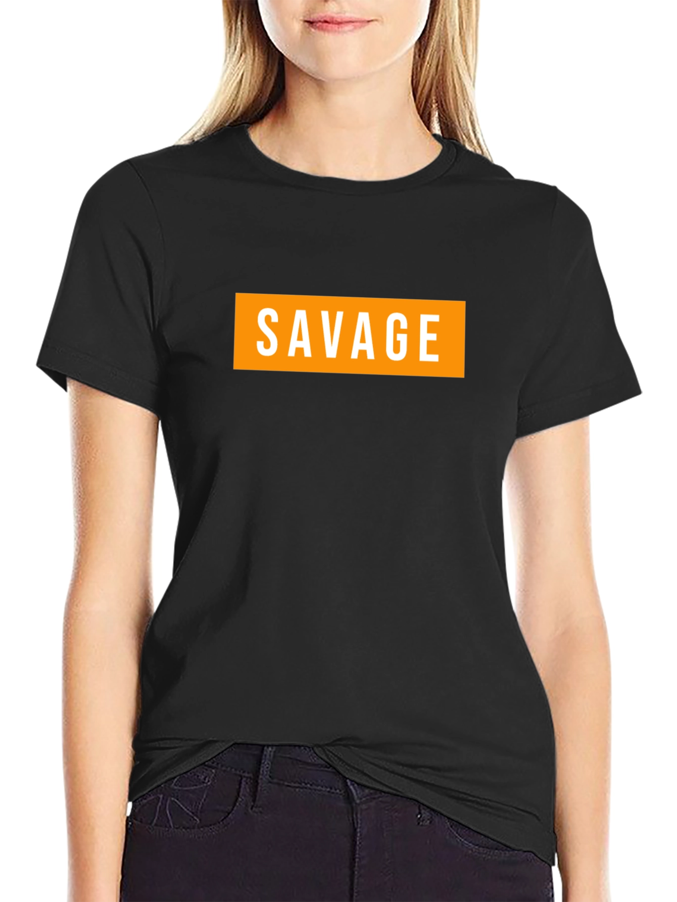 Mens Savage Graphic Tee - Bold Streetwear Style
