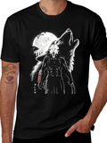 Wolf Predator Graphic Tee - Black