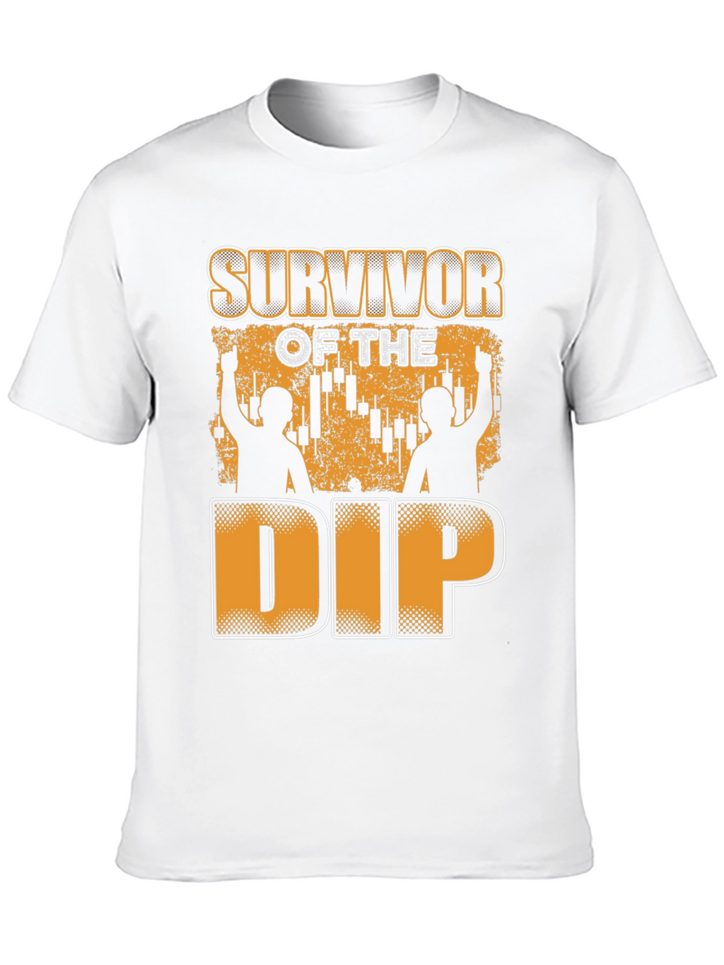 Survivor of the Dip Stock Trader Graphic T-Shirt