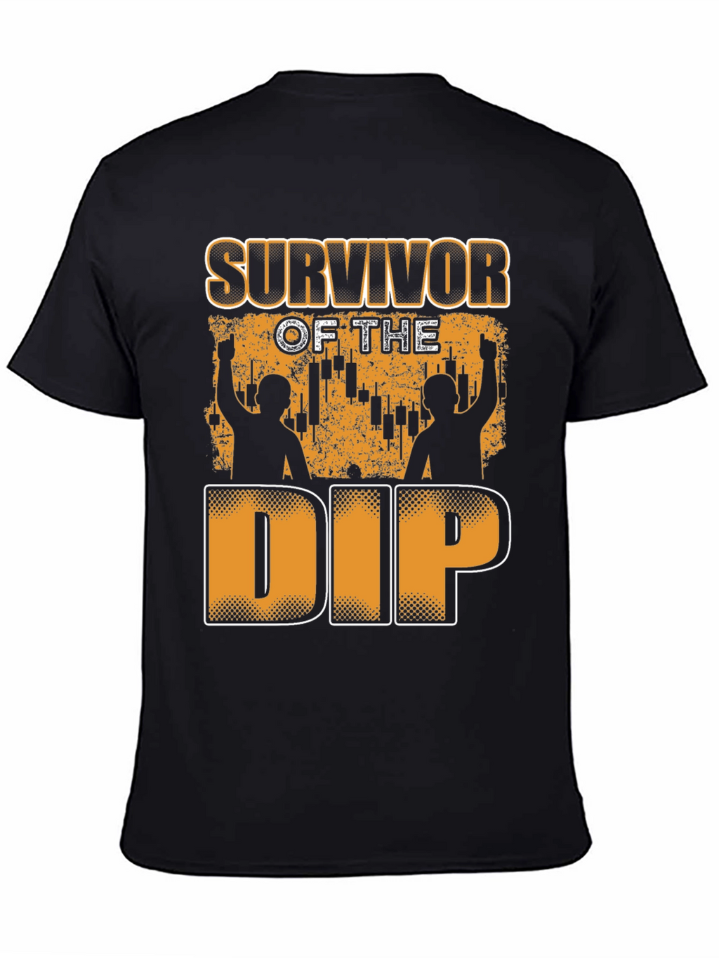 Survivor of the Dip Stock Trader Graphic T-Shirt