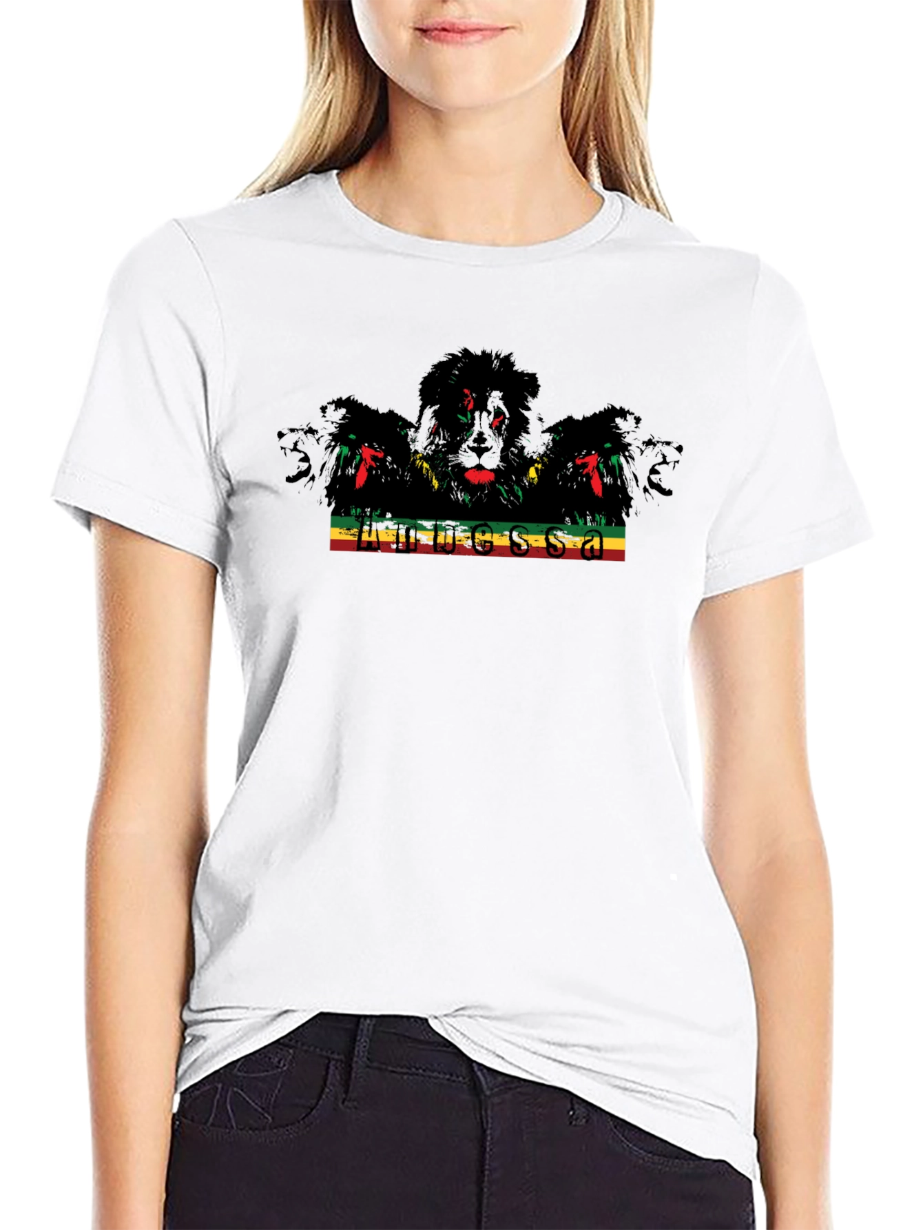 Rasta Lion T-Shirt - Reggae Inspired Graphic Tee