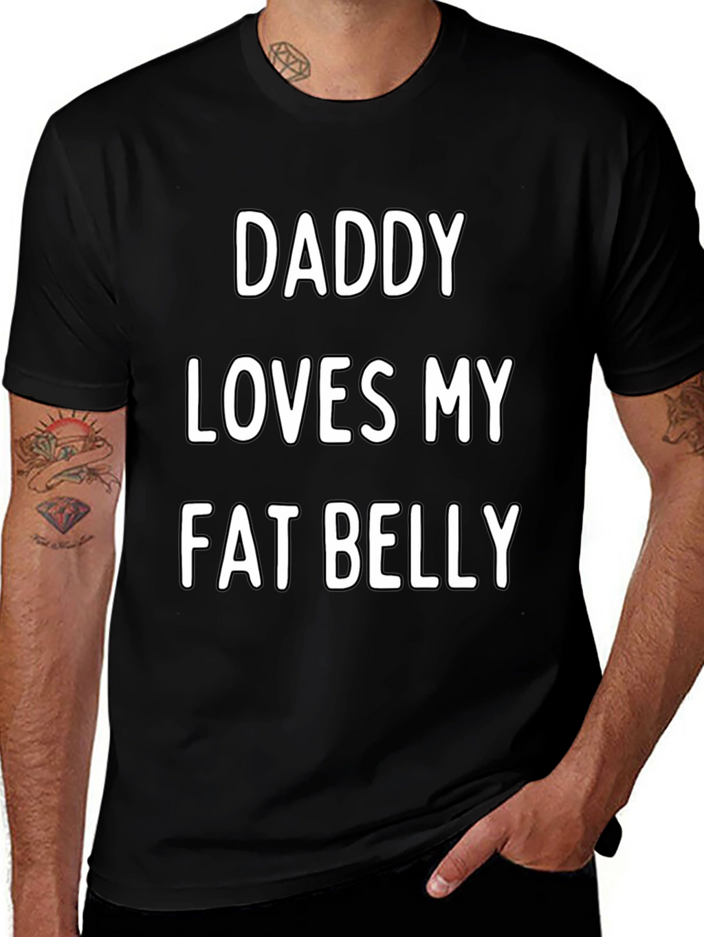 Daddy Loves My Fat Belly T-Shirt