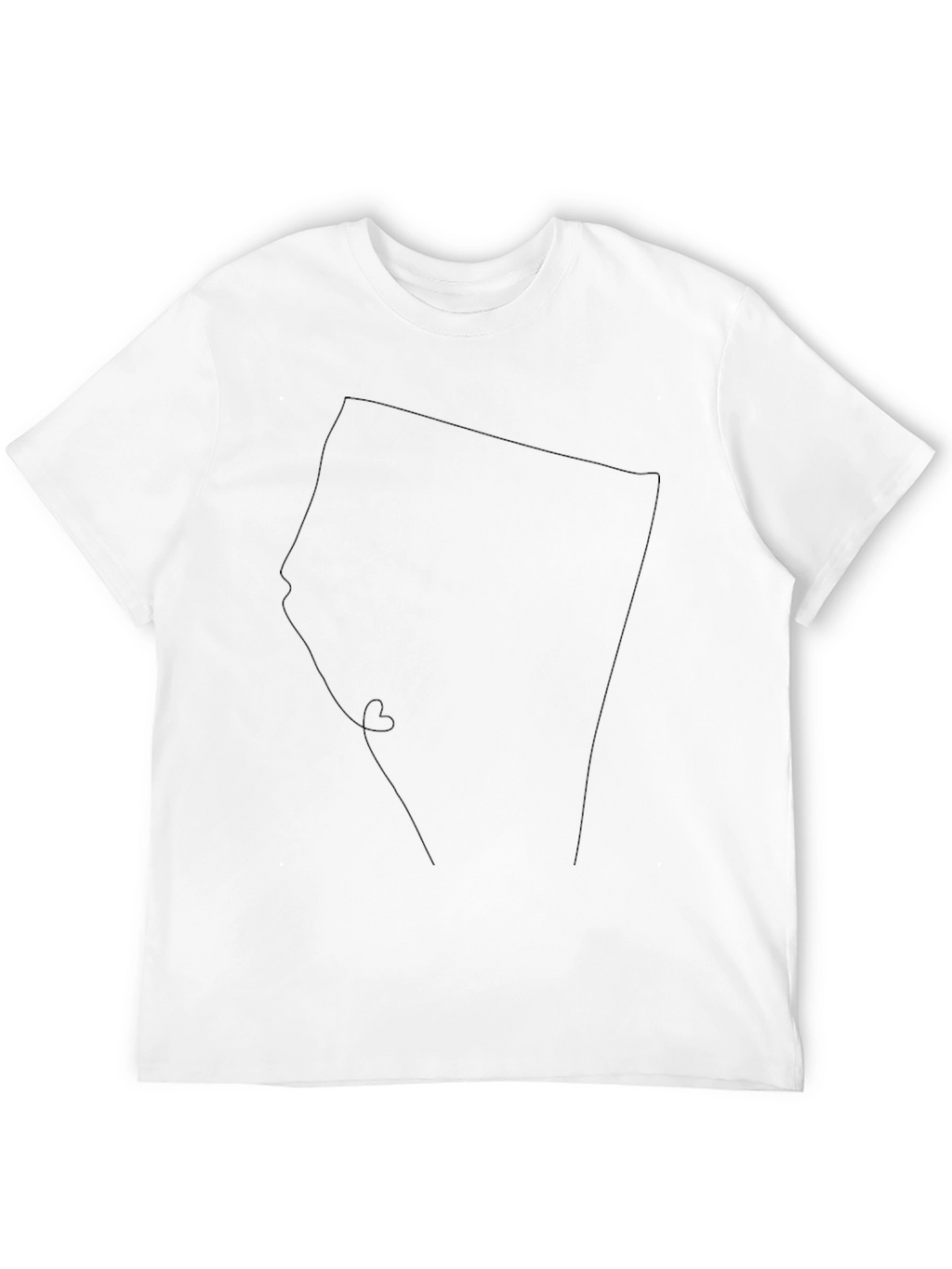 Minimalist Nevada Outline T-Shirt