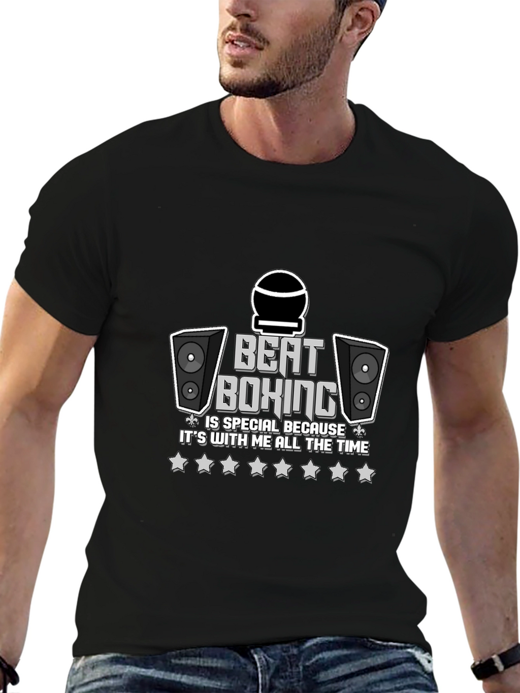 Beat Boxing Graphic Tee - Music Boxing Lover Shirt