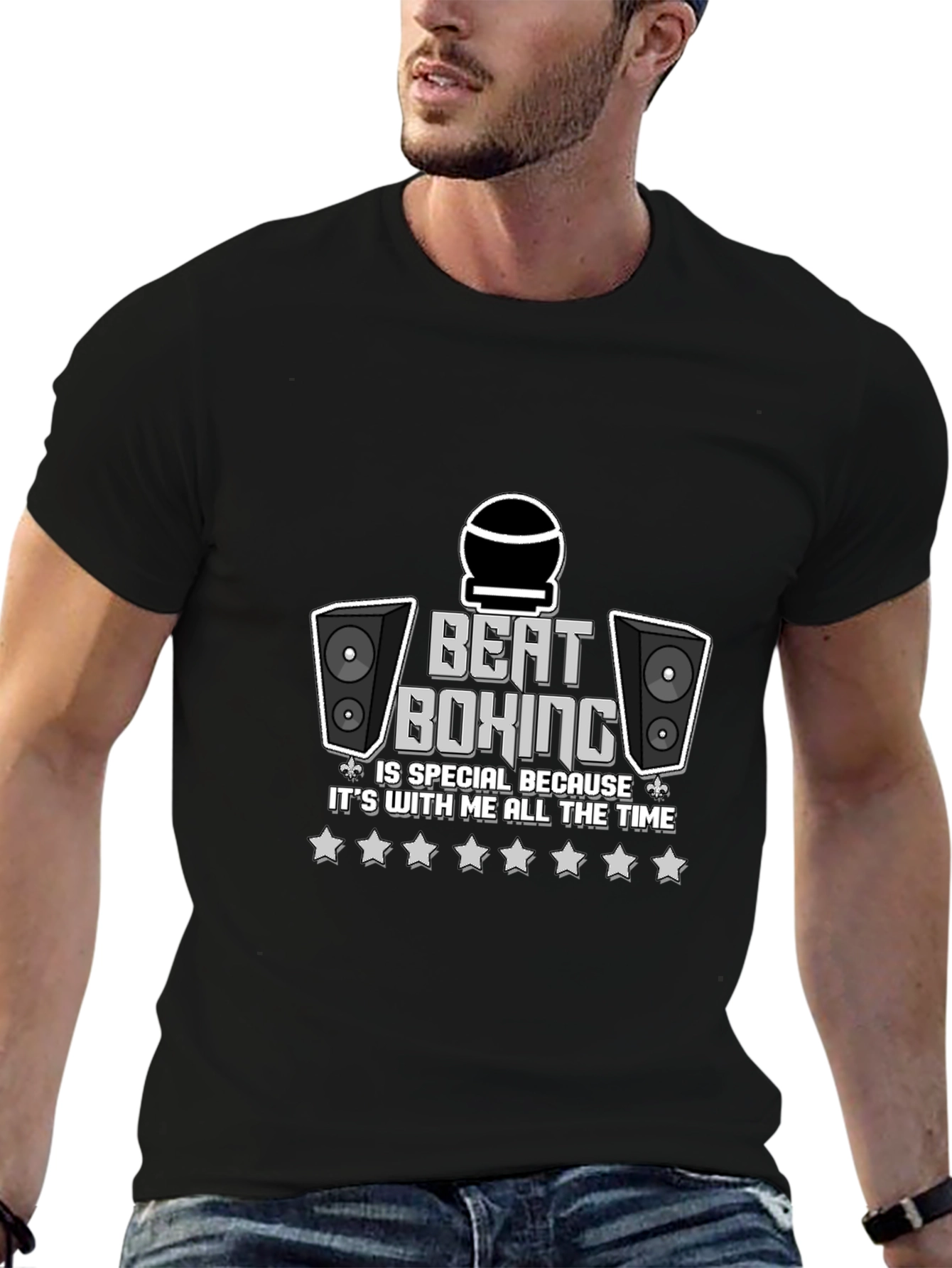 Beat Boxing Graphic Tee - Music Boxing Lover Shirt