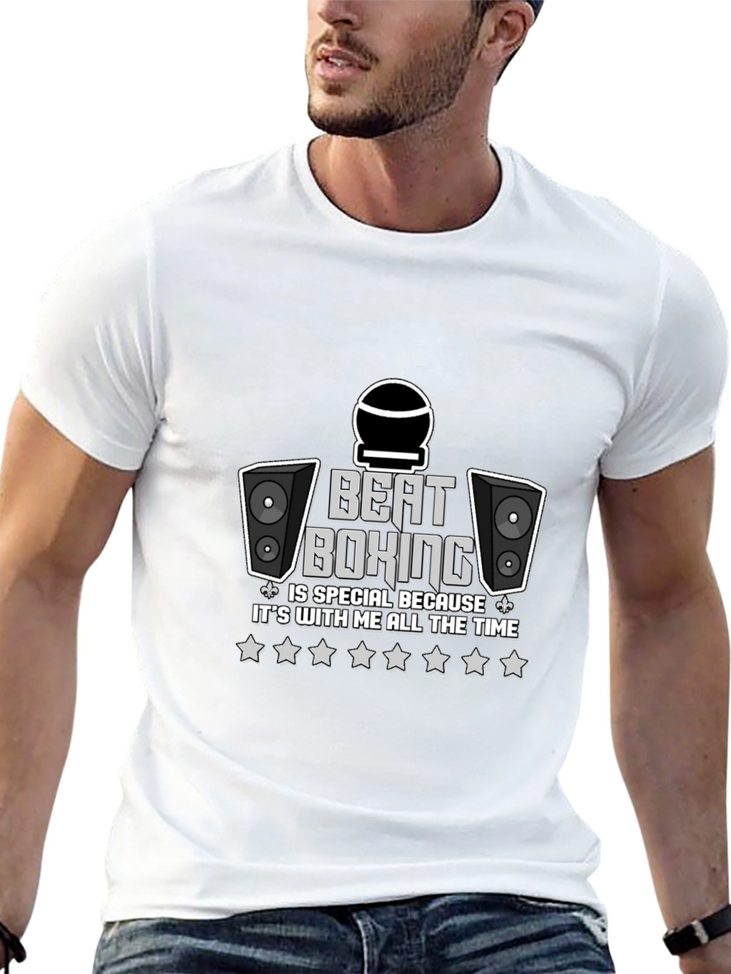 Beat Boxing Graphic Tee - Music Boxing Lover Shirt