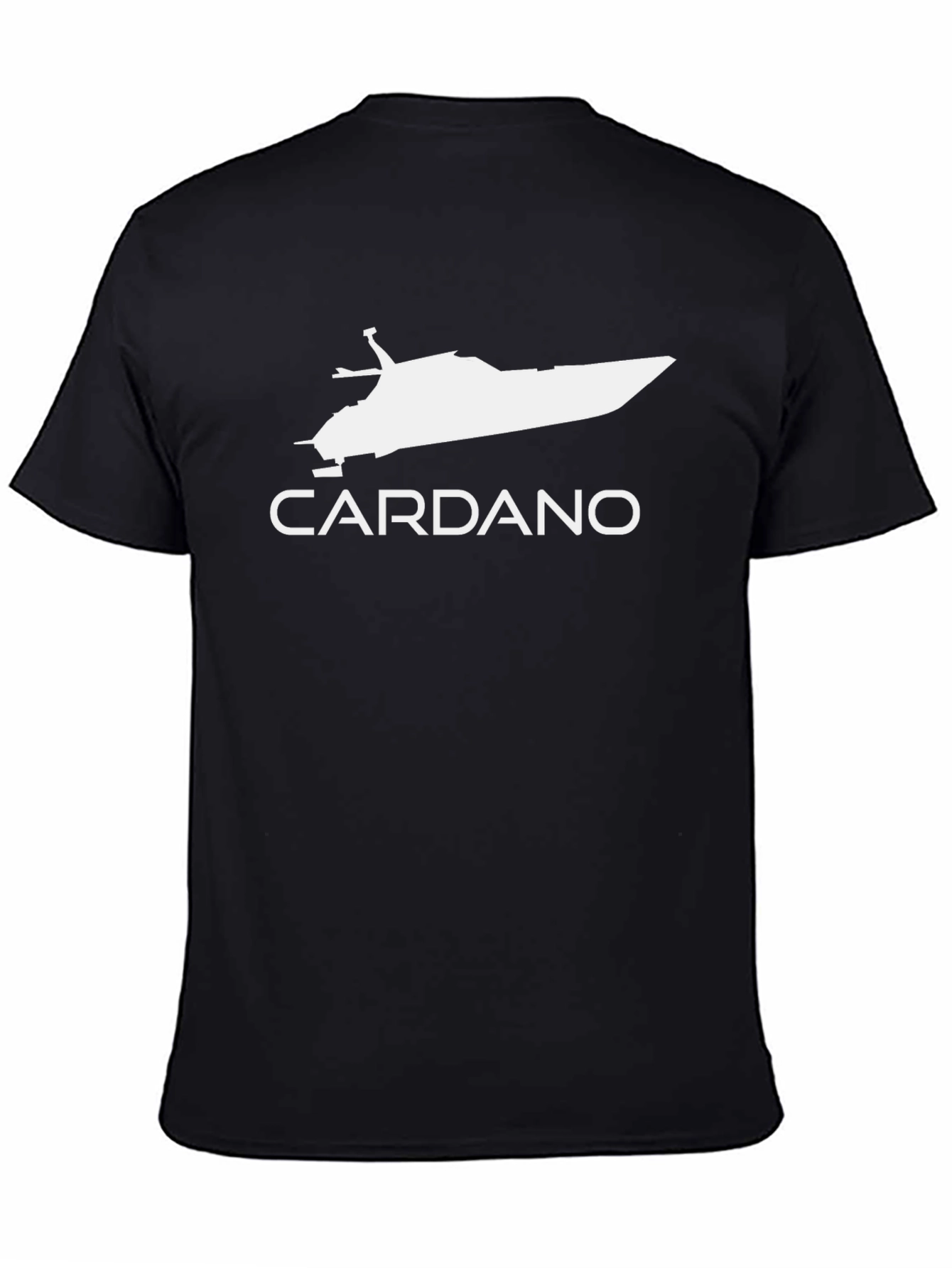 Cardano Boat T-Shirt - Black