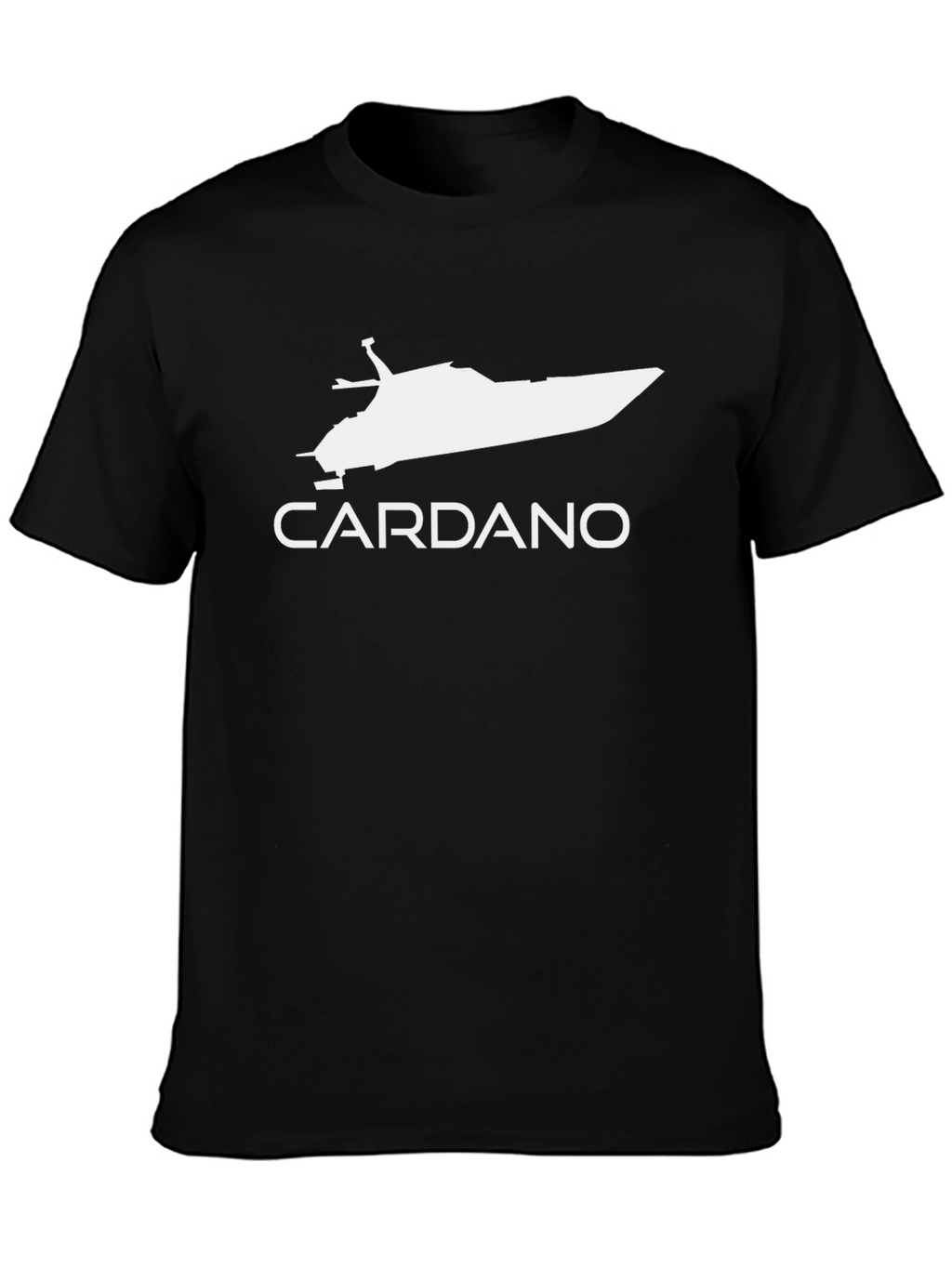 Cardano Boat T-Shirt - Black