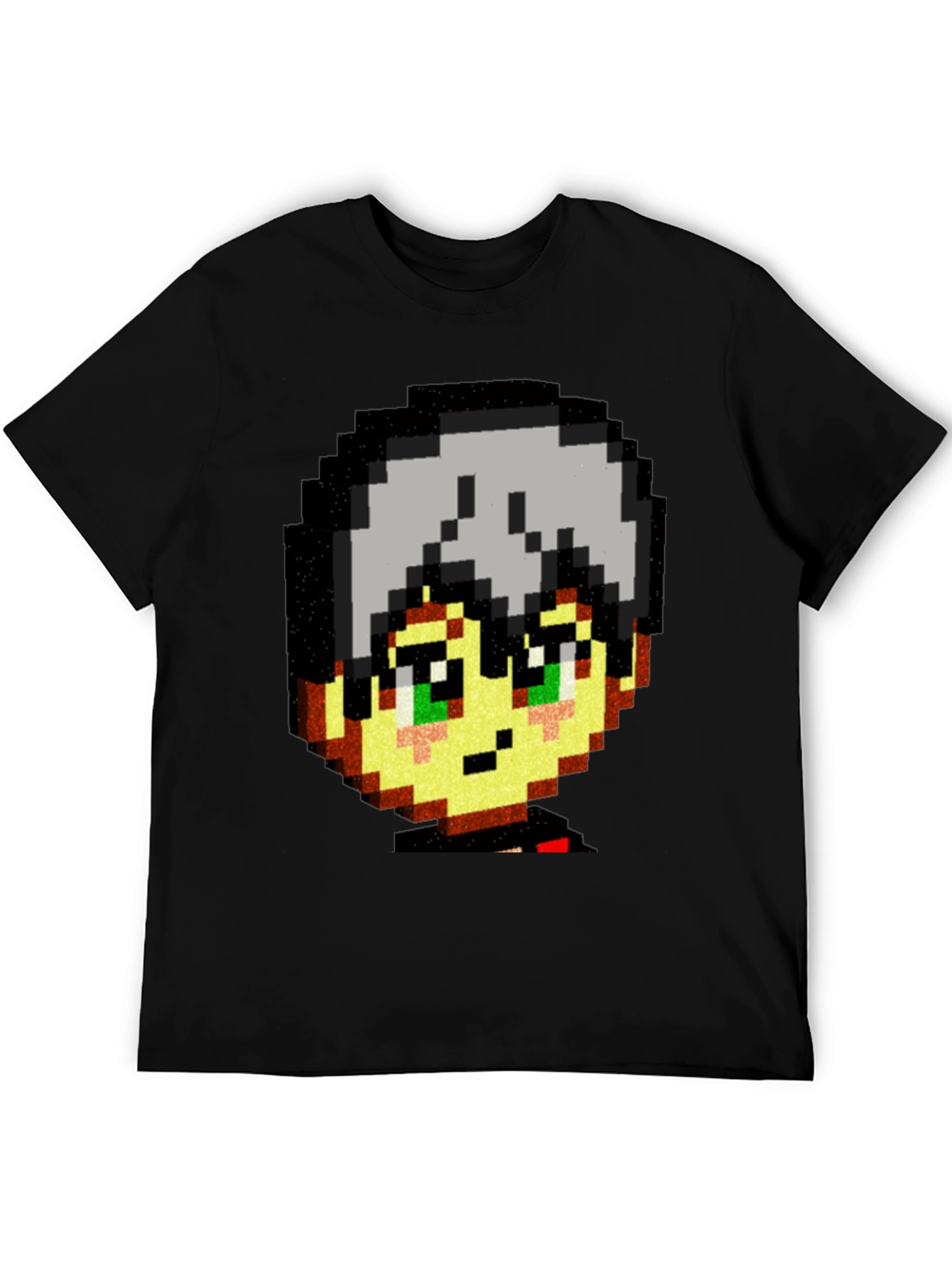 Pixel Art Anime T-Shirt