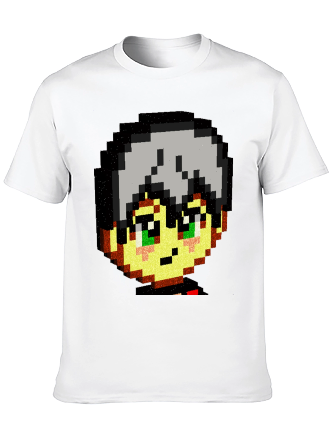 Pixel Art Anime T-Shirt