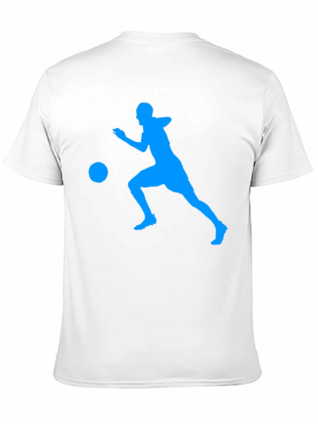 Mens Black Soccer Graphic Tee