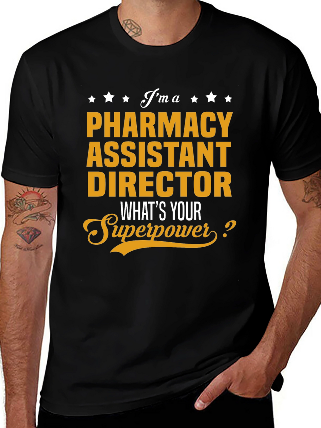 Pharmacy Assistant Director Superpower T-Shirt
