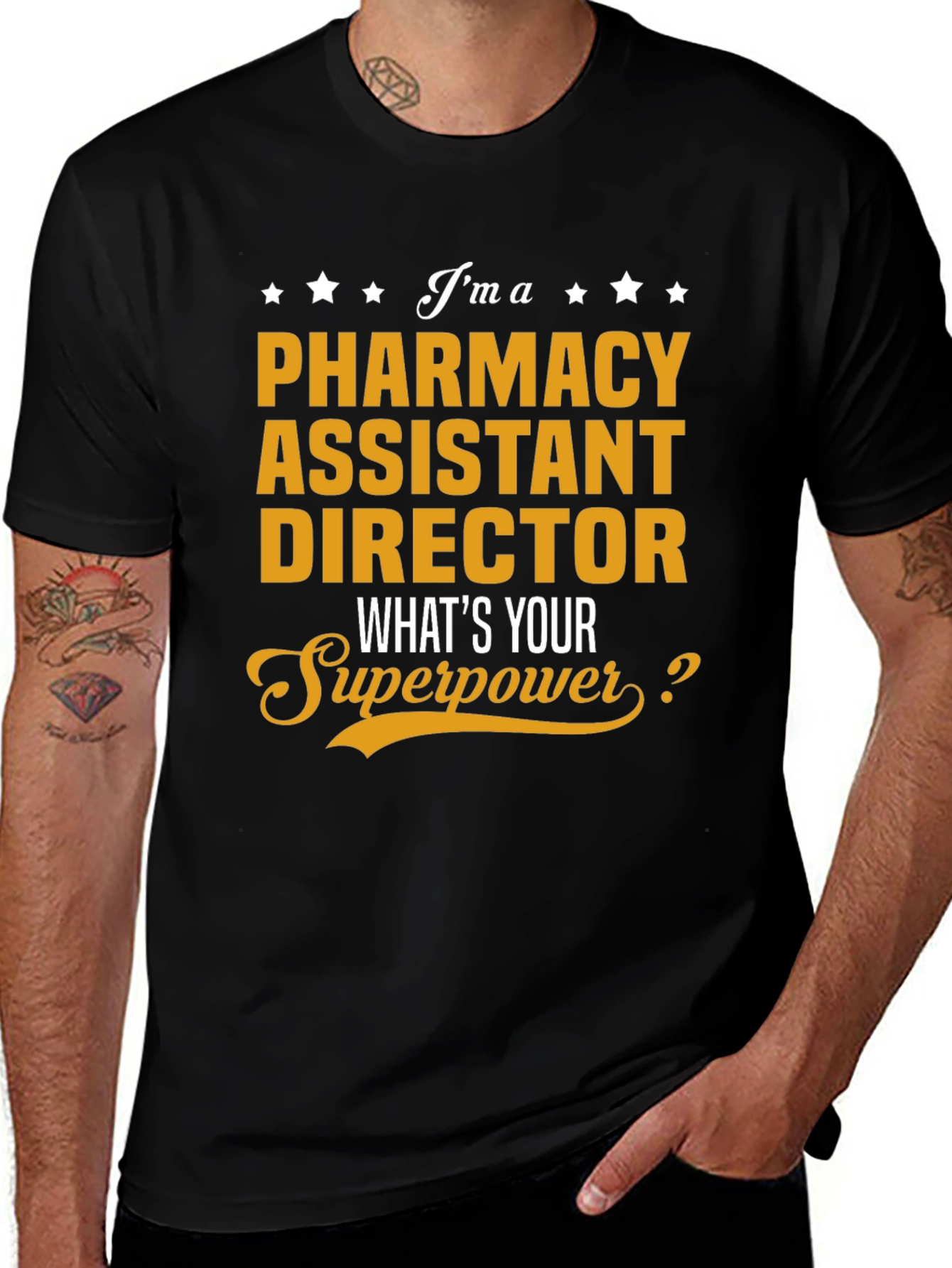 Pharmacy Assistant Director Superpower T-Shirt