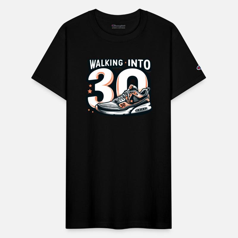 Walking into 30 With Dreams Retro Sneaker Birthday