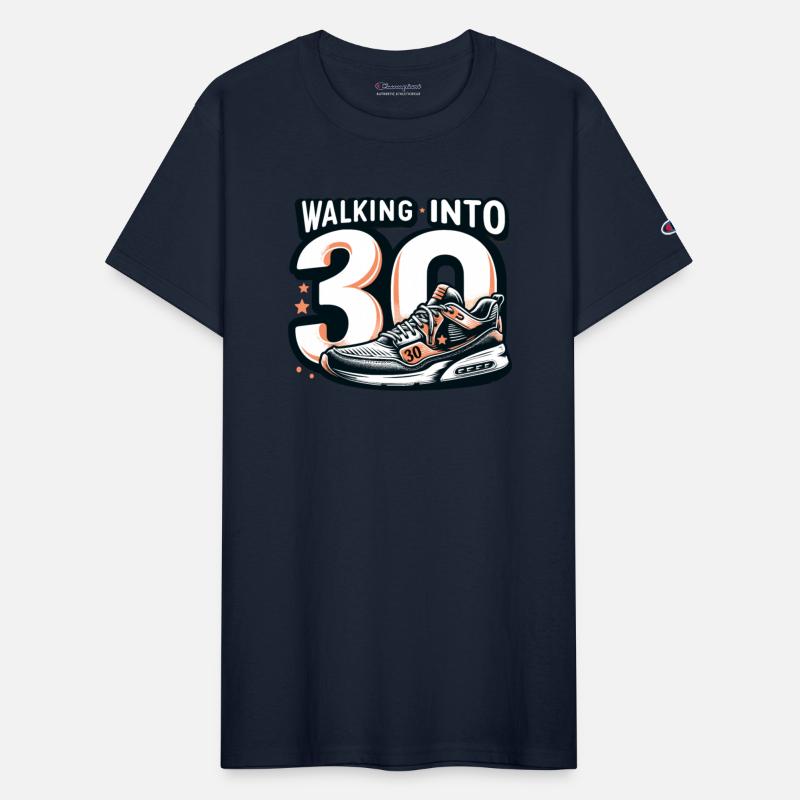Walking into 30 With Dreams Retro Sneaker Birthday