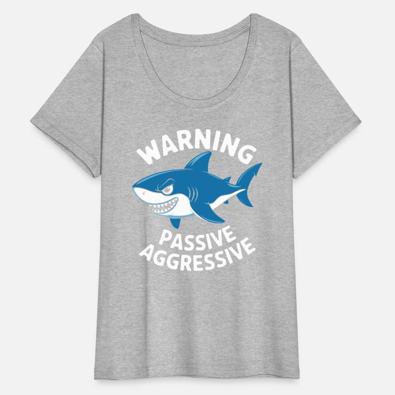 Warning Passive Aggressive Shark Humor