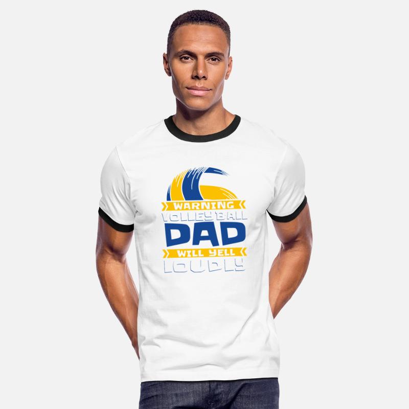 Warning Volleyball Dad Will Yell Loudly Player