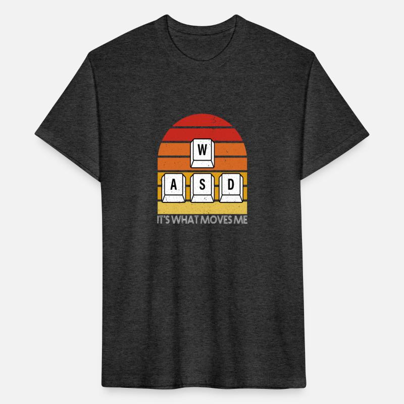 WASD It's What Moves Me Funny Computer Nerd Gamer