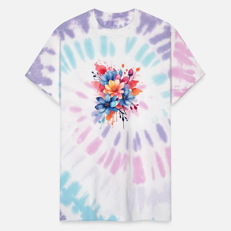 Watercolor flower painting