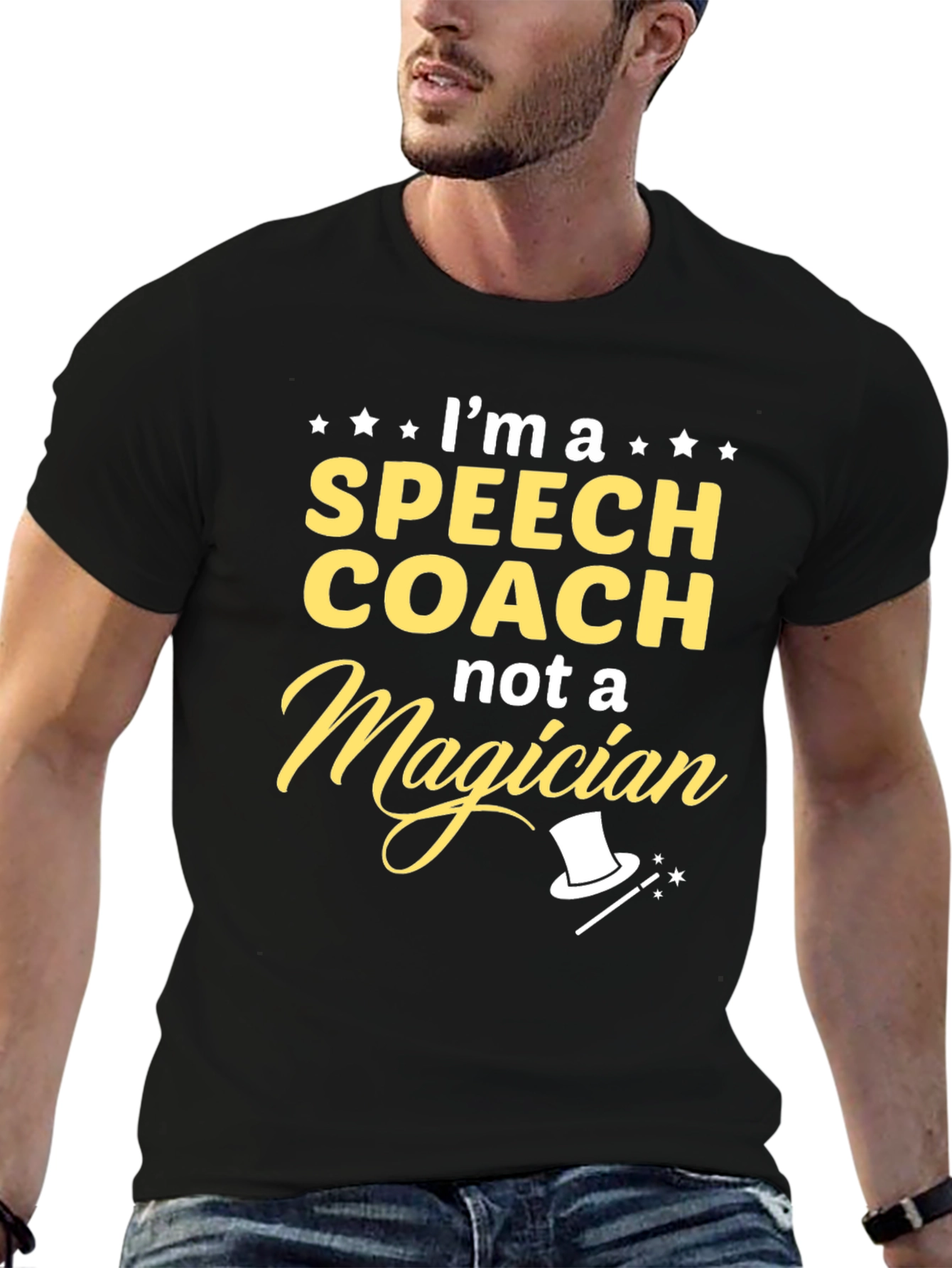 Speech Coach T-Shirt - Not a Magician