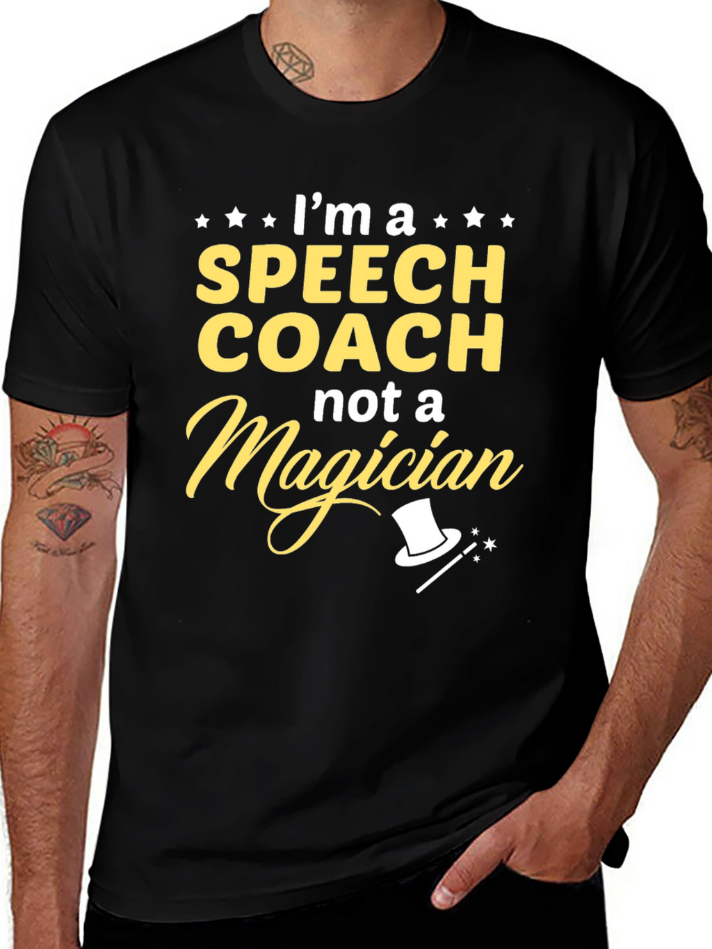 Speech Coach T-Shirt - Not a Magician