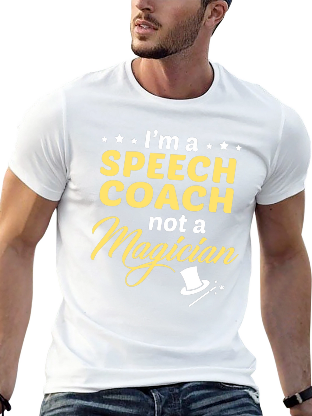 Speech Coach T-Shirt - Not a Magician
