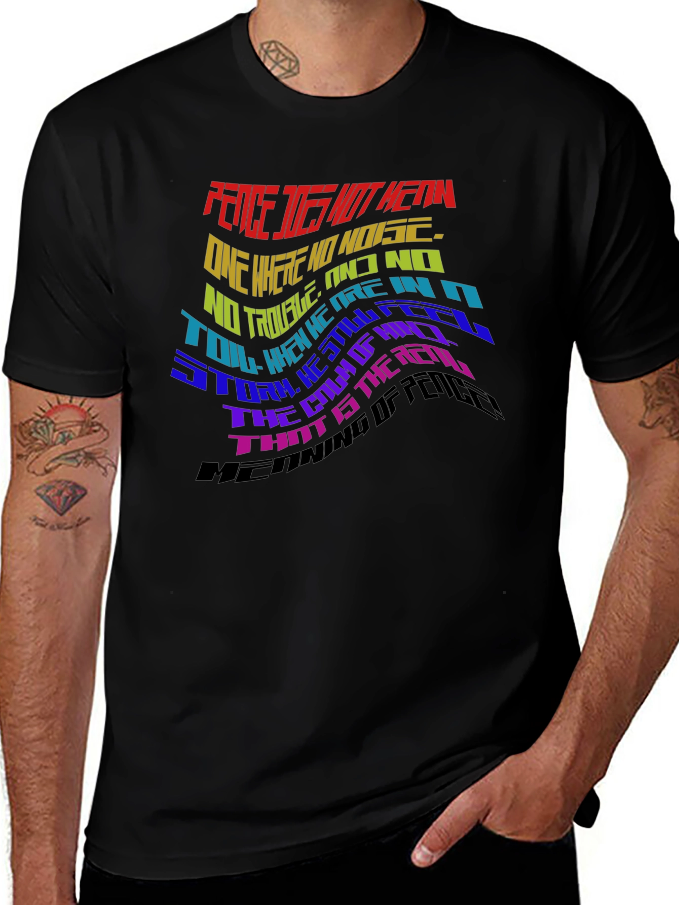 Peace Does Not Mean T-Shirt