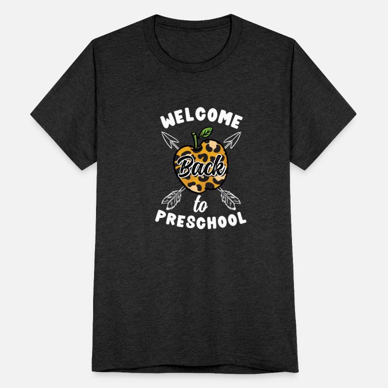 Welcome Back To Preschool Leopard Print