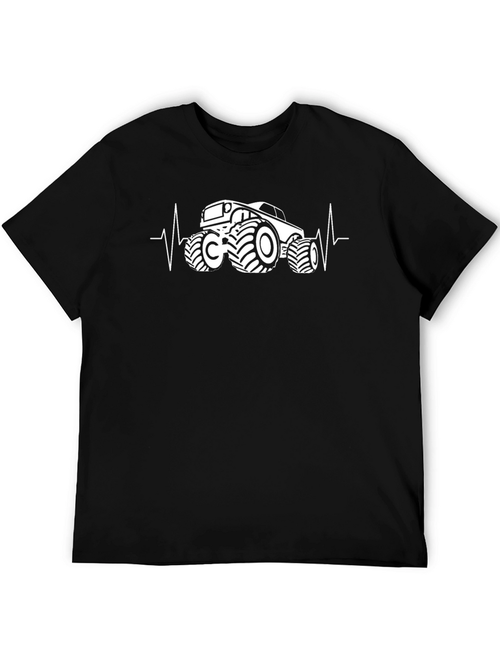 Monster Truck Heartbeat T-Shirt
