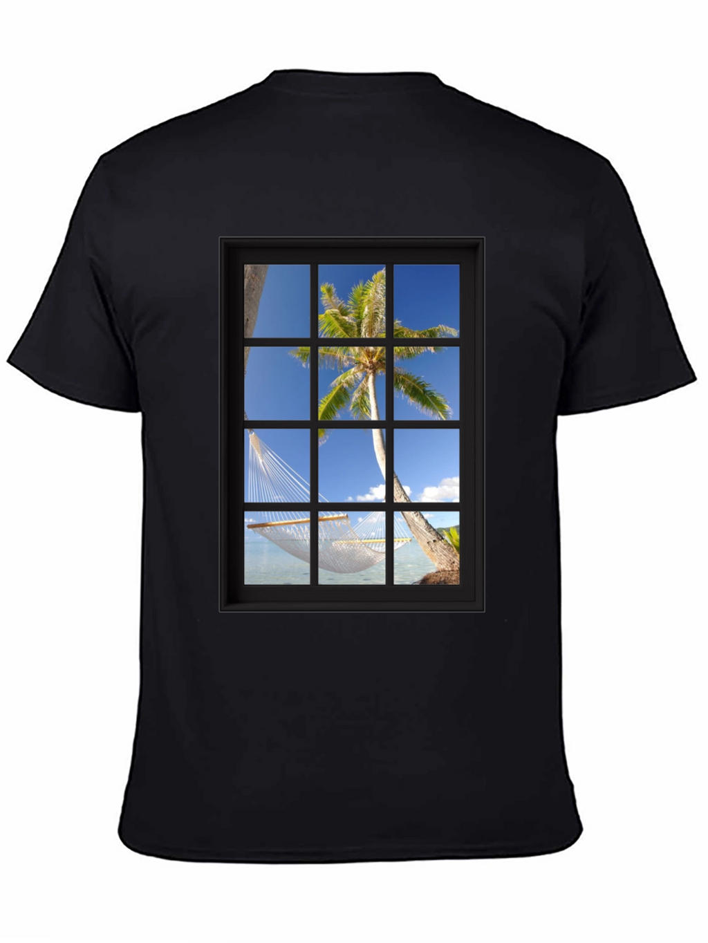 Tropical Hammock T-Shirt - Window View
