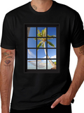 Tropical Hammock T-Shirt - Window View